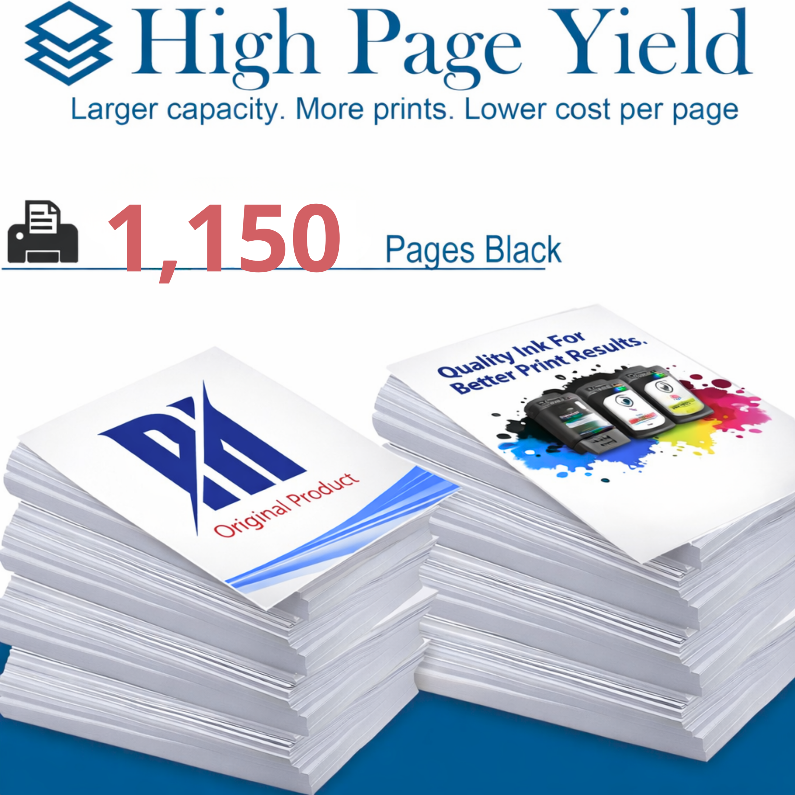 PH 137A Compatible Black Toner Cartridge With Chip Replacement for W1370A– High Yield Laser Printer Toner - Image 3