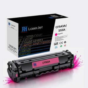 PH 203A Compatible Magenta Toner Cartridge with Chip High Yield Laser Printer Toner Replacement for CF543A Color LaserJet Pro