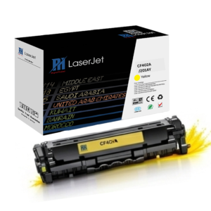 PH 201A Compatible Yellow Toner Cartridge with Chip High Yield Laser Printer Toner Replacement for CF402A Color LaserJet Pro