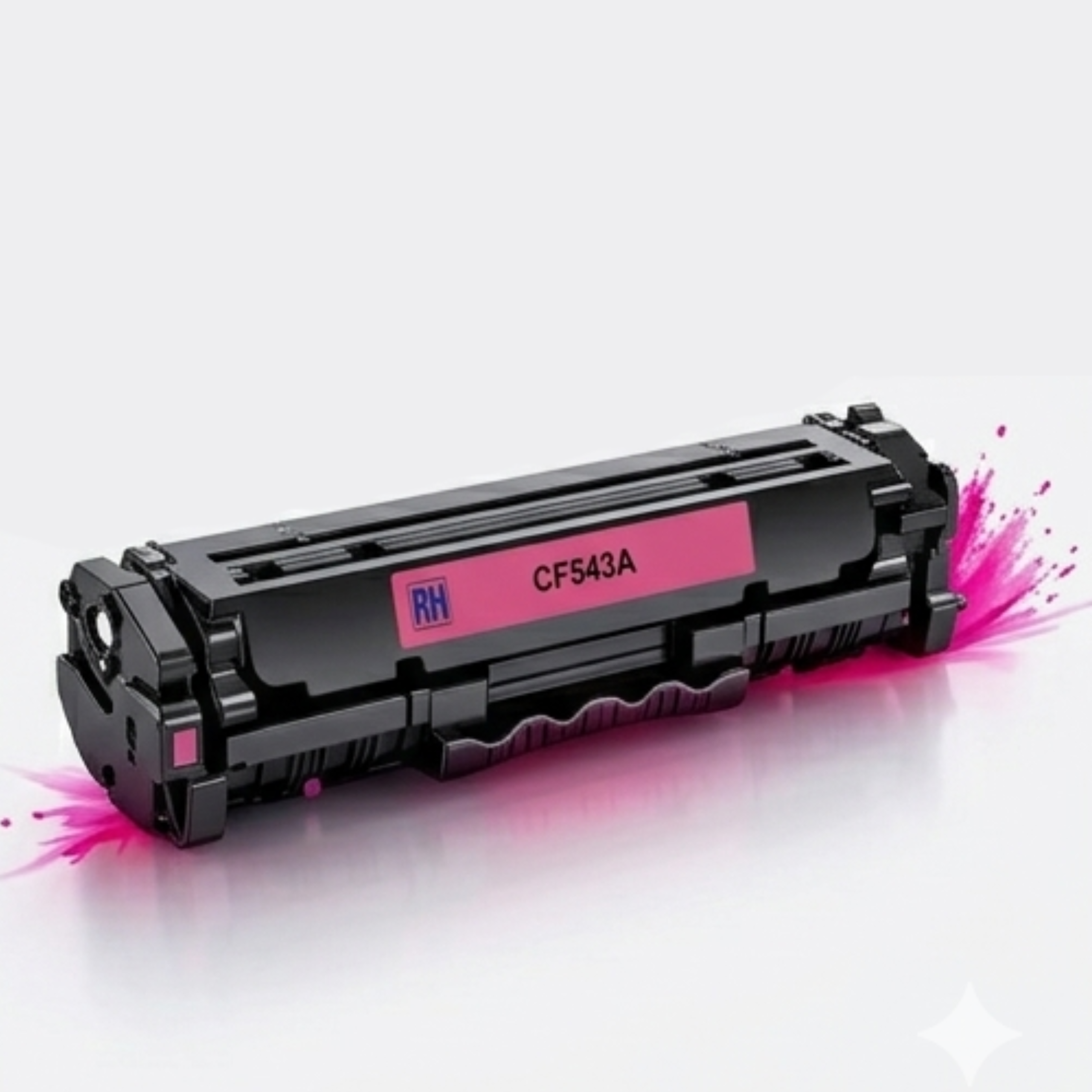 PH 203A Compatible Magenta Toner Cartridge with Chip High Yield Laser Printer Toner Replacement for CF543A Color LaserJet Pro - Image 2